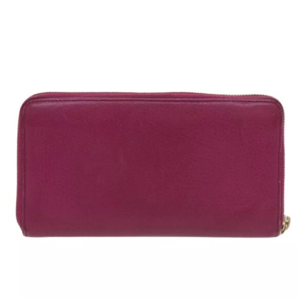 GUCCI Soho Long Wallet Leather Pink 291102 Auth yk11136 - Picture 7 of 16